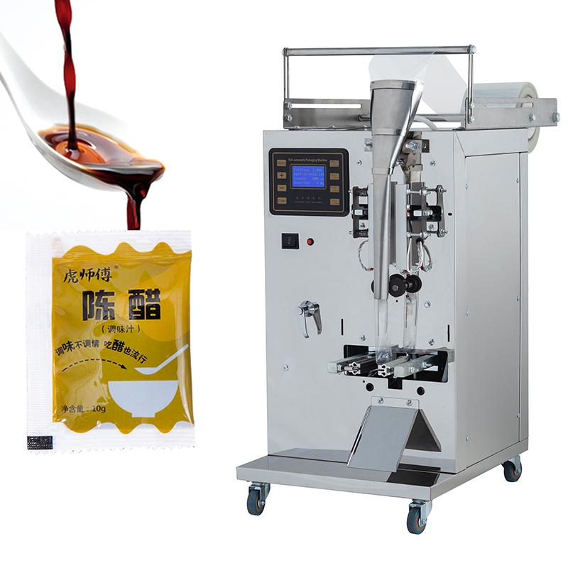 Machine automatique de remplissage et de scellage d'emballage de bonbons glacés de glace liquide sucette glacée