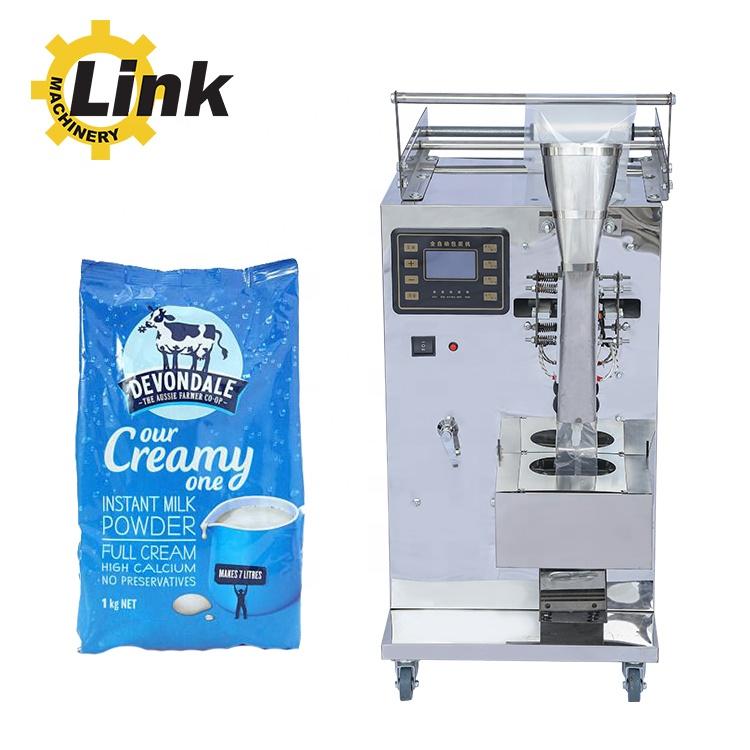 Machine d'emballage de jus de lait contrôlée par PLC