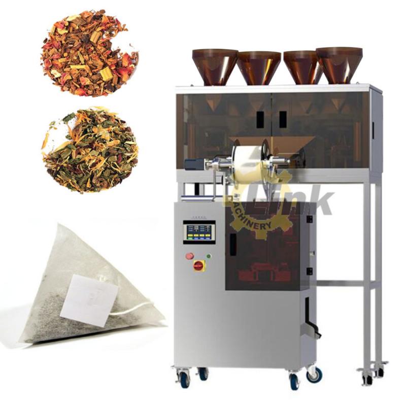 Machine d'emballage de thé pyramide