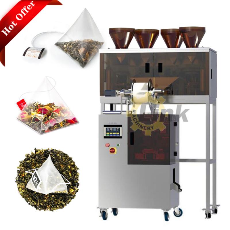 2021 machine à emballer de thé de sac pyramidal de triangle automatique de qualité supérieure à vendre