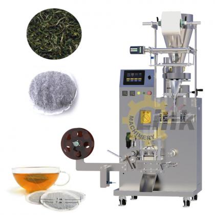 Automatic sealing round paper bag for loose tea packing machine